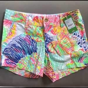 NWT Lilly Pulitzer Callahan Shorts Roar of the Sea